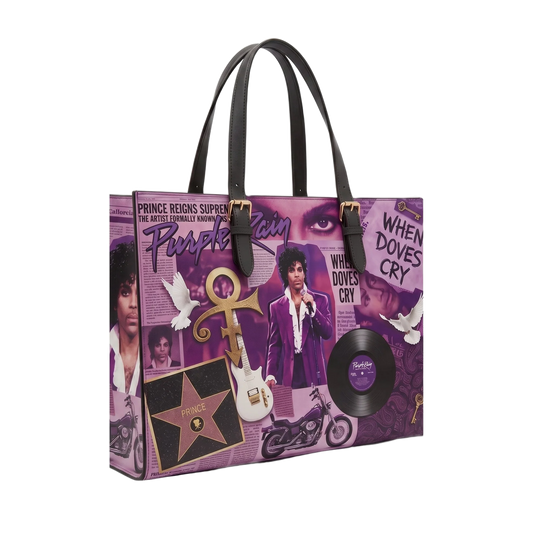 Handmade Prince Tribute Tote Bag