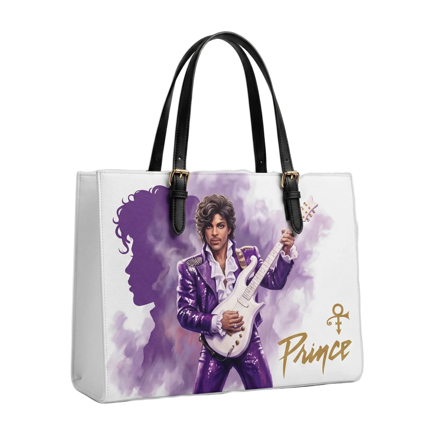 Handmade Prince Tribute Tote Bag