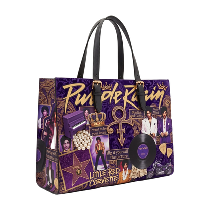 Handmade Prince Tribute Tote Bag